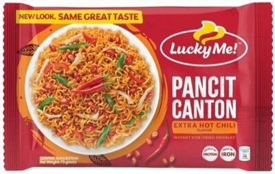 Lucky Me! Pancit Canton Extra Hot Chili 80g