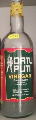 Datu Puti White Vinegar 385ml