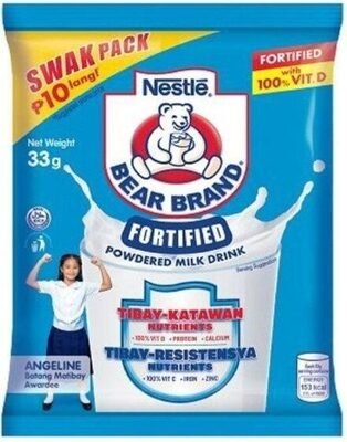 Bear Brand Powdered Milk Drink 33g
